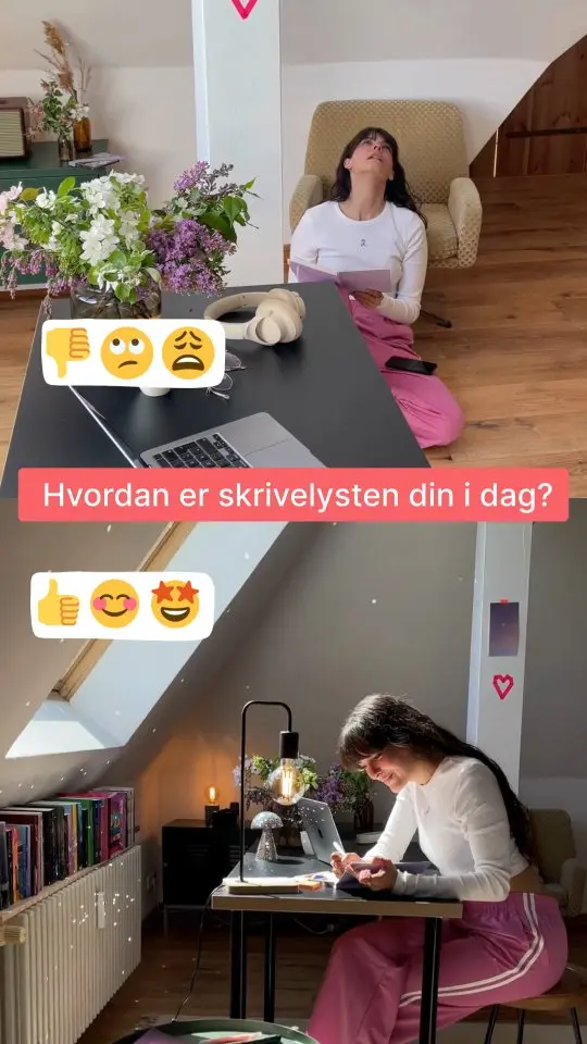 Ingenting imellom! 😂 Hva er status på skrivingen? ✍🏻

Uansett hvordan skrivehumøret er, heier vi på skriveprosjektene deres! 🤩👏🏻📚

God helg! 🥰

#skriveglede #skrivemotivasjon #forfatterliv #skrivelyst #selvpublisering